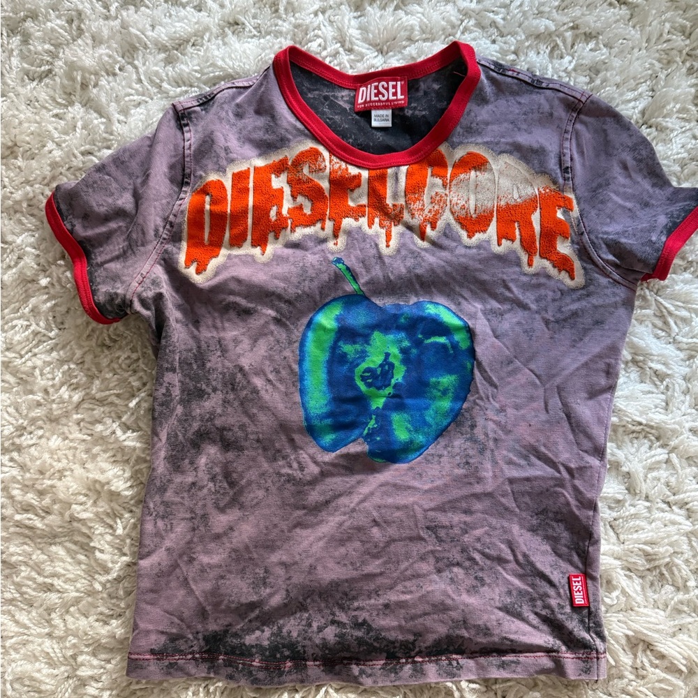 Diesel Kids Tie-Dye Graphic Tee